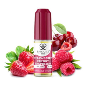 BAR Juice 5000 Salt - Strawberry Cherry Raspberry 10ML - 10MG