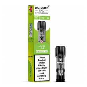 BAR Juice 5000 POD - Lemon & Lime 2KS - 10MG