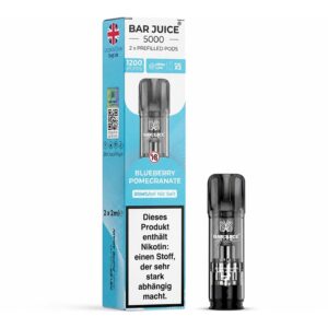 BAR Juice 5000 POD - Blueberry Pomegranate 2KS - 20MG
