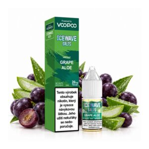 VooPoo ICEWAVE Salts - Grape Aloe 10ML - 20MG
