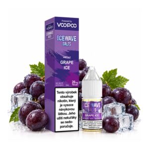 VooPoo ICEWAVE Salts - Grape ICE 10ML - 20MG
