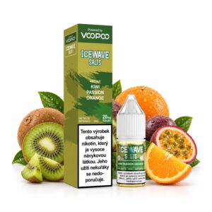 VooPoo ICEWAVE Salts - Kiwi Passion Orange 10ML - 20MG