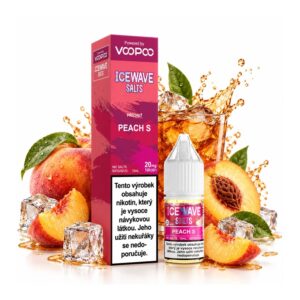 VooPoo ICEWAVE Salts - Peach S 10ML - 20MG