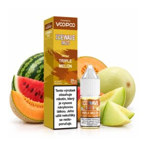 VooPoo ICEWAVE Salts - Triple Melon 10ML - 20MG
