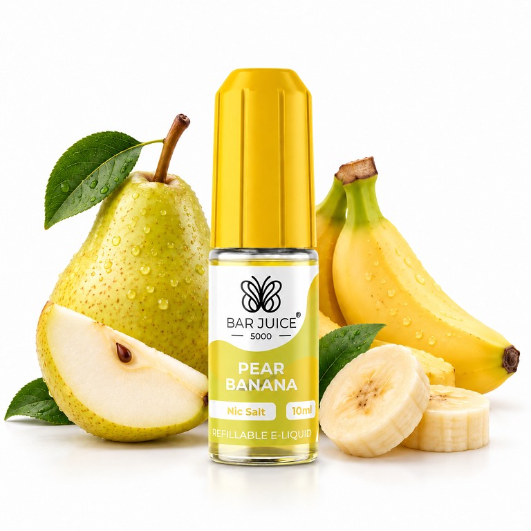BAR Juice 5000 Salt - Pear Banana 10ML - 10MG BAR Juice 5000 Salt - Pear Banana 10ML - 10MG