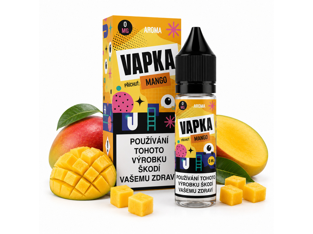 87339 Příchuť VAPKA S&V - Mango 5ML