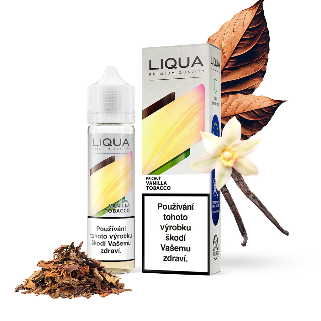 SN-DIY5468_8596181215668 Příchuť LIQUA Mix&Go - Vanilla Tobacco 10ML